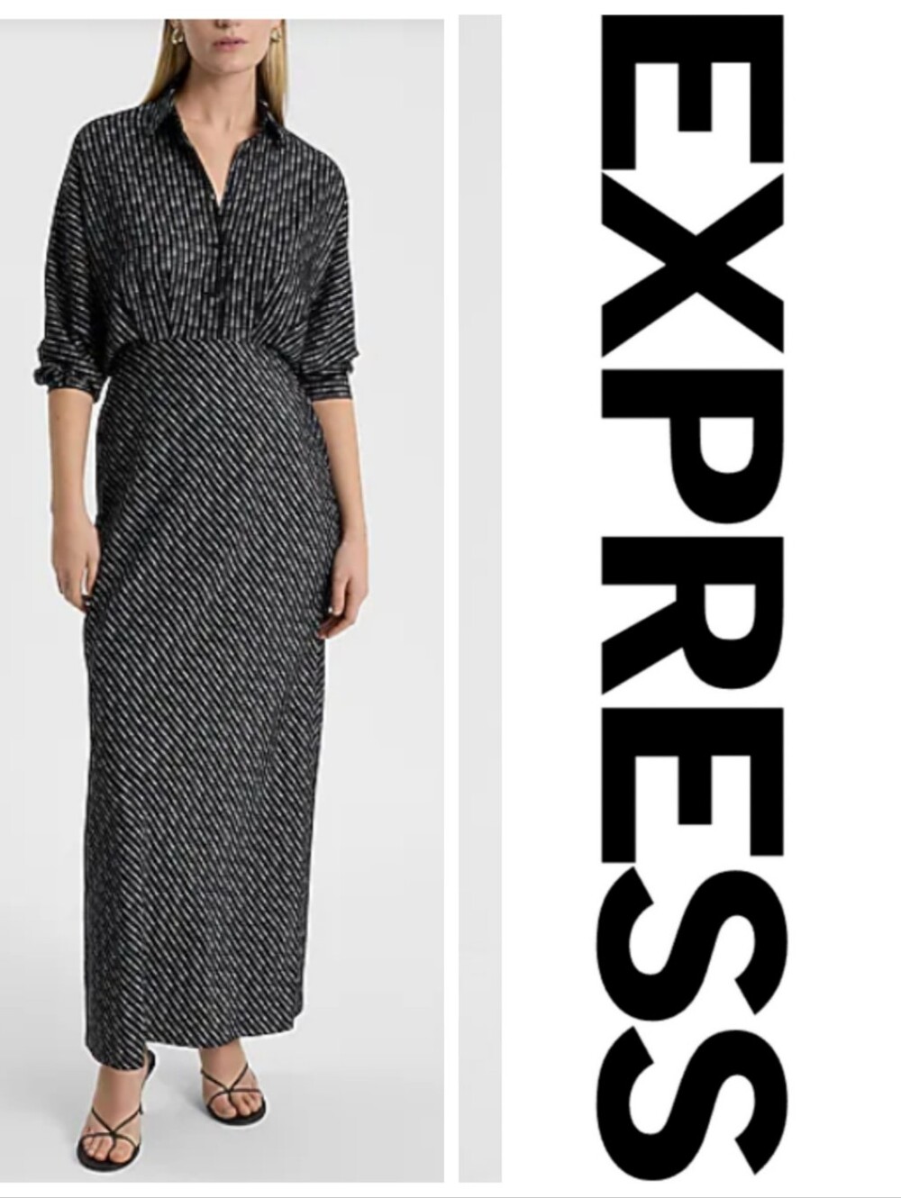 Express Maxi Dress S New